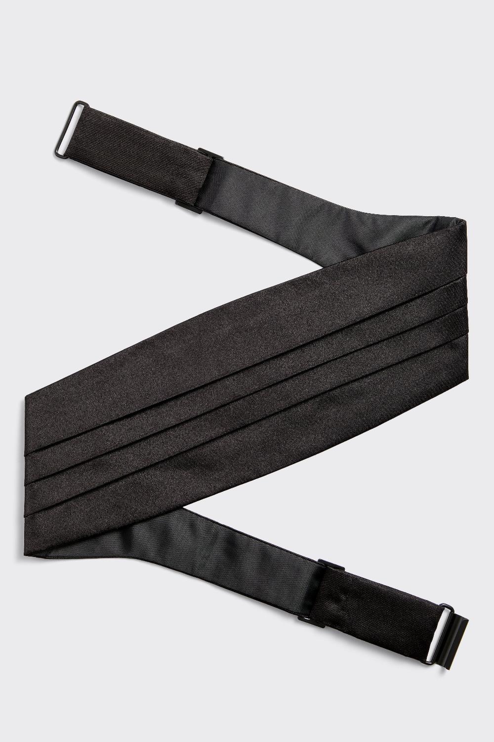 Gieves & Hawkes Adair Cummerbund Black Barathea Black