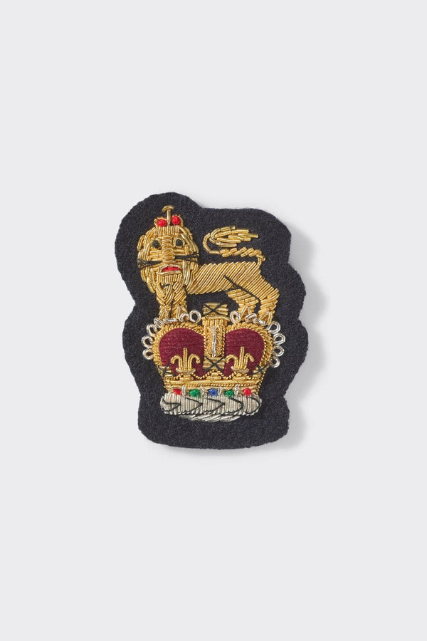 gieves & hawkes British Army Staff Colonels Beret Badge - Navy