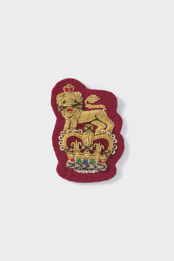 gieves & hawkes British Army Staff Colonels Beret Badge - Para Maroon