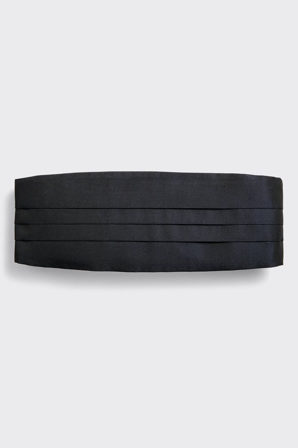 gieves & hawkes Adair Cummerbund Barathea Navy