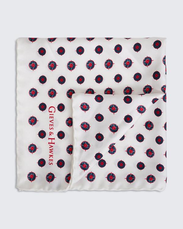 gieves & hawkes Barne Mod Spot Pocket Square