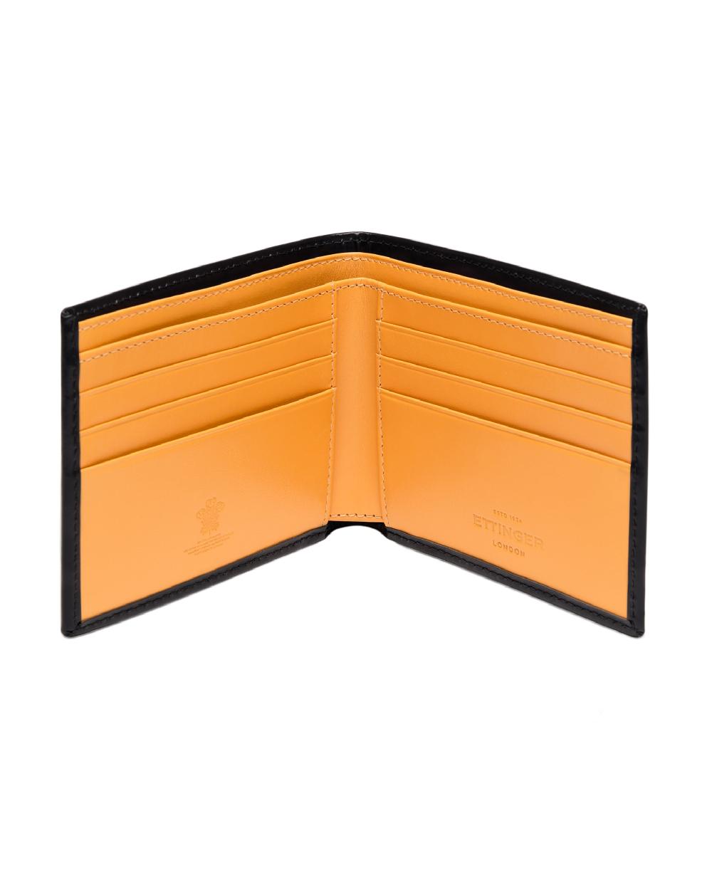 Gieves & Hawkes Bridle Hide Billfold Wallet Black