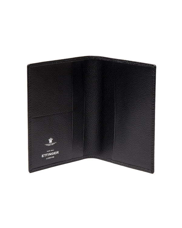 gieves & hawkes Capra Passport Case Black