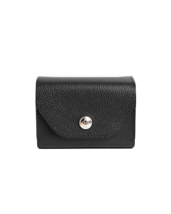 Gieves & Hawkes Capra Single Playing Card Case Black