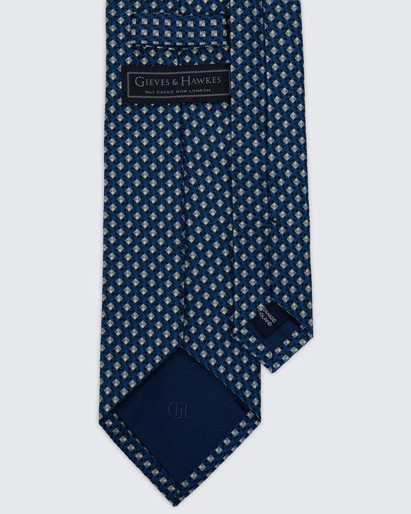 Gieves & Hawkes Carberry Blue Texture Tie