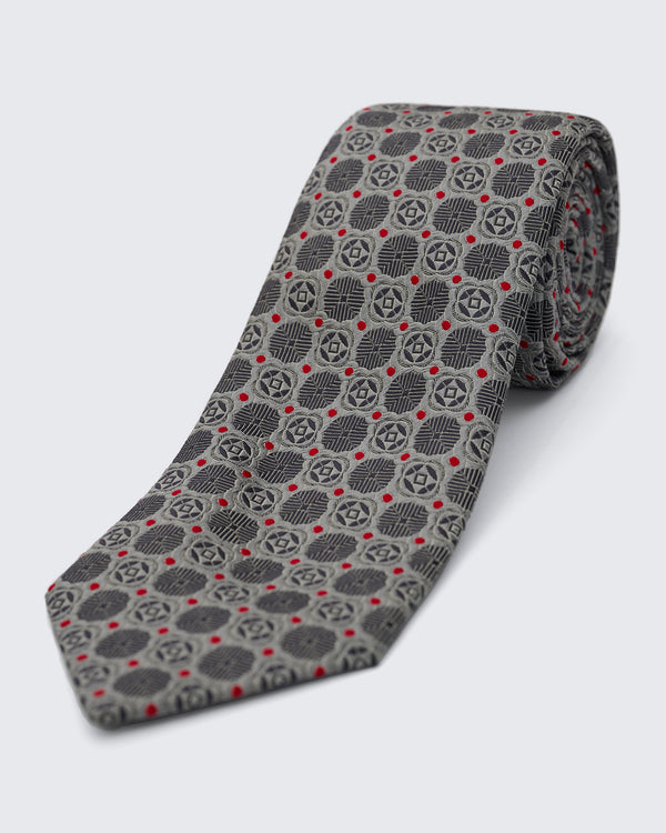 gieves & hawkes Carberry Grey Jewel Tie