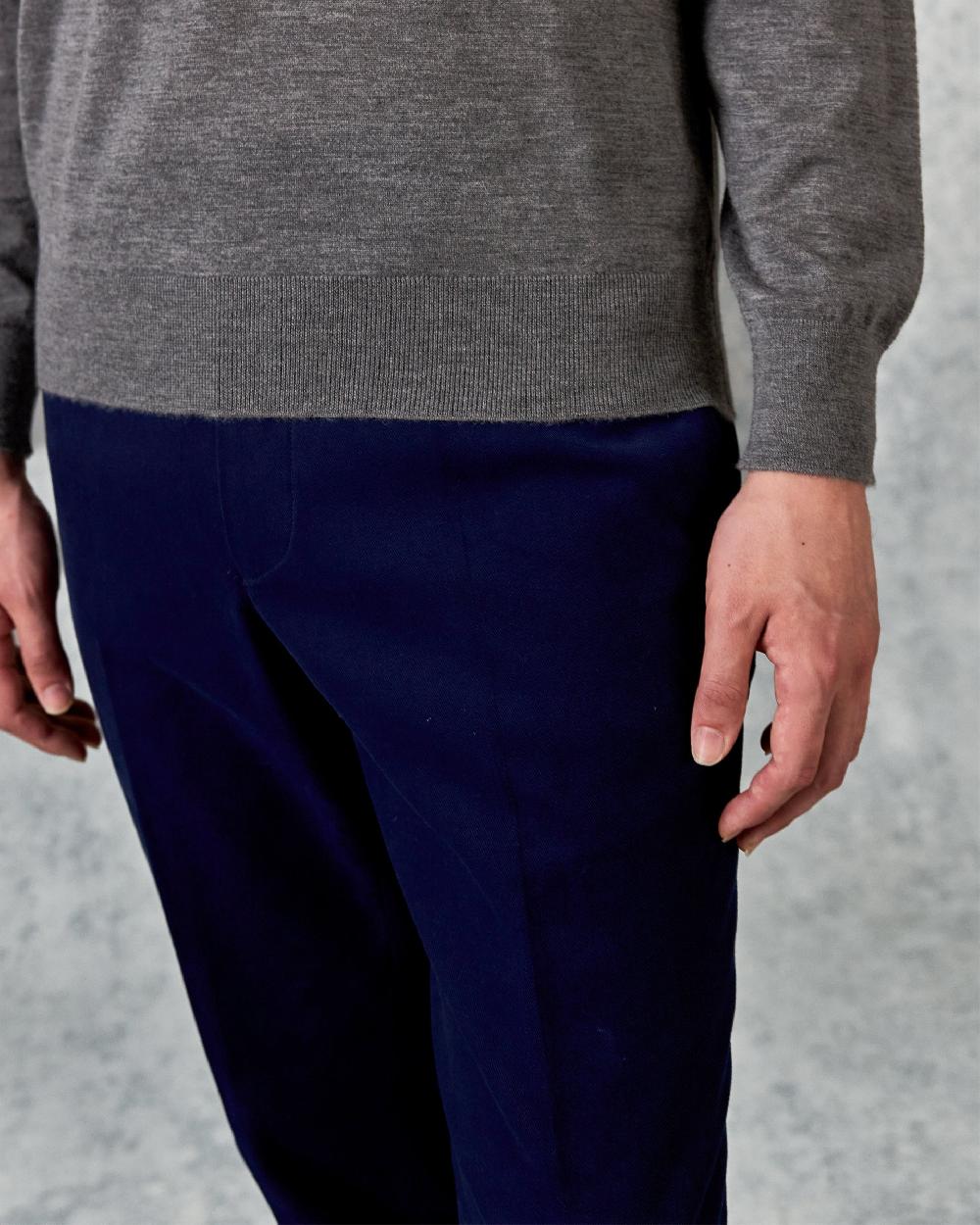 Gieves & Hawkes Cashmere Knitted Roll Neck Grey