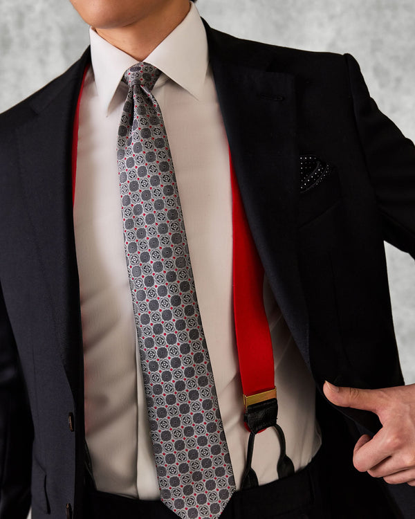 Gieves & Hawkes Clarke Suit Black Twill