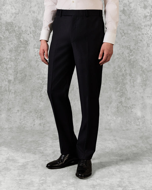 gieves & hawkes Clarke Suit Trouser Black Twill