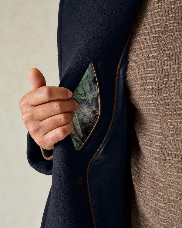 Gieves & Hawkes Croft Croft Bridge Coat Navy
