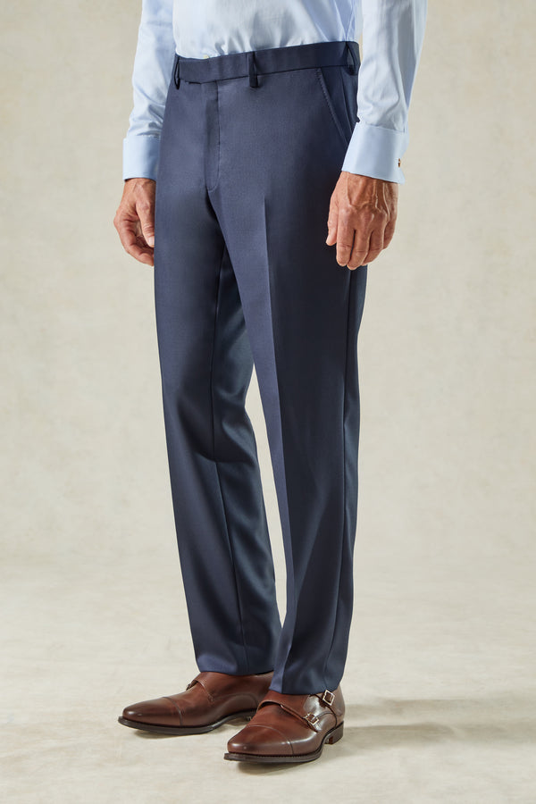 Gieves & Hawkes Doughty Wool Twill Suit Navy