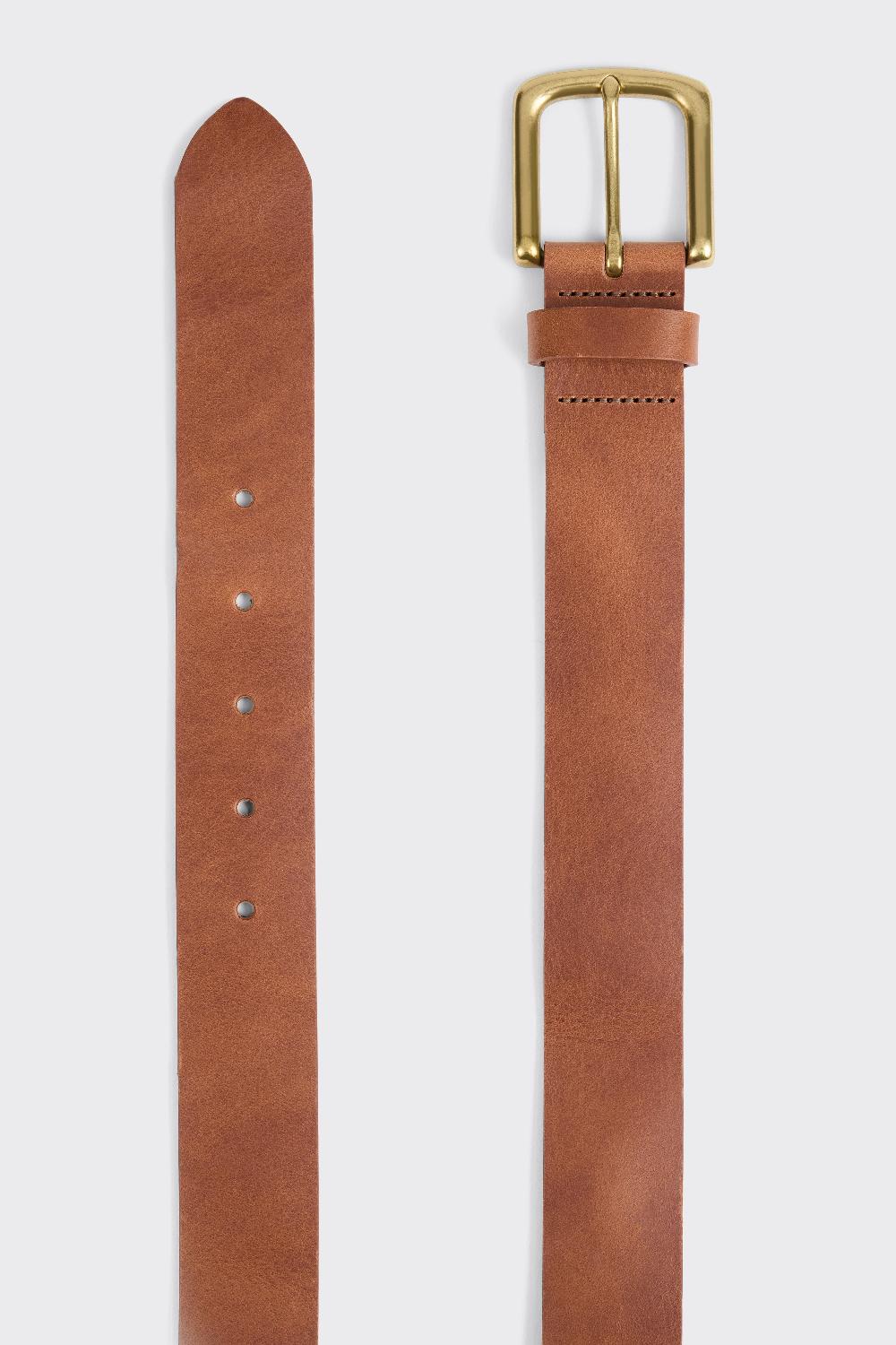 Gieves & Hawkes Ewart Casual Belt Leather Tan