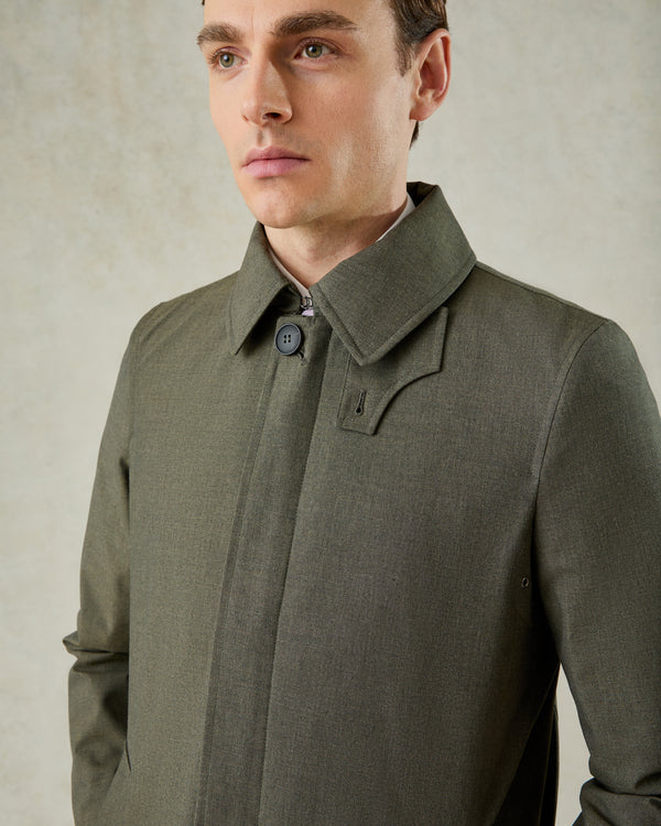 Gieves & Hawkes Franklin Raincoat Khaki