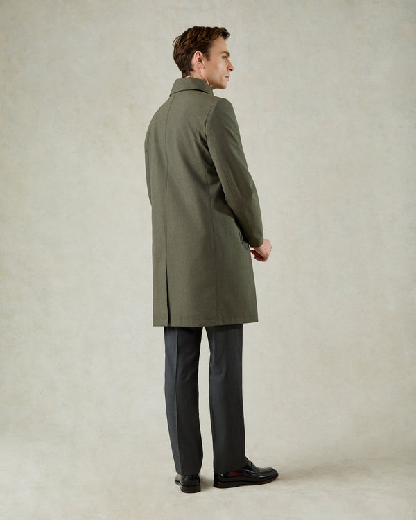 Gieves & Hawkes Franklin Raincoat Khaki