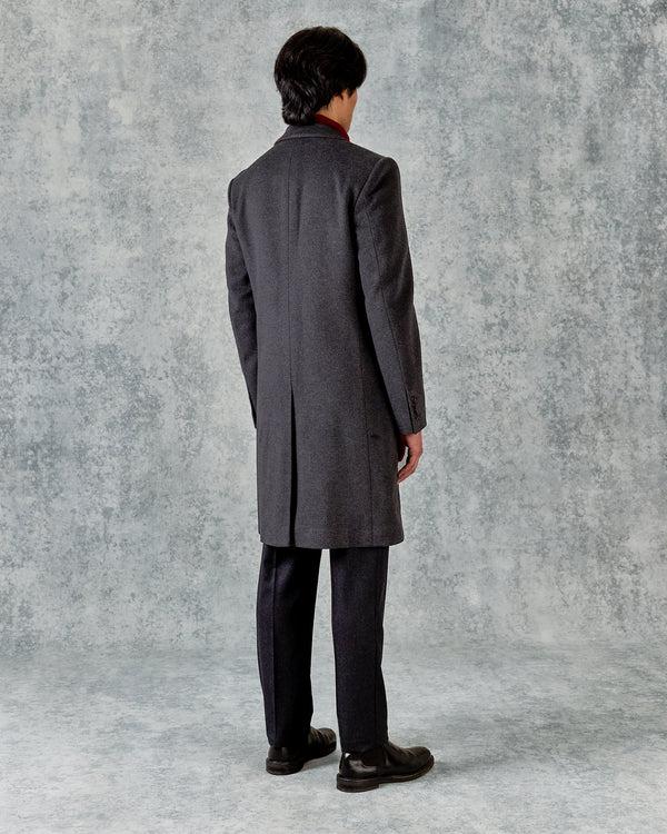Gieves & Hawkes Kingsley Top Coat Charcoal