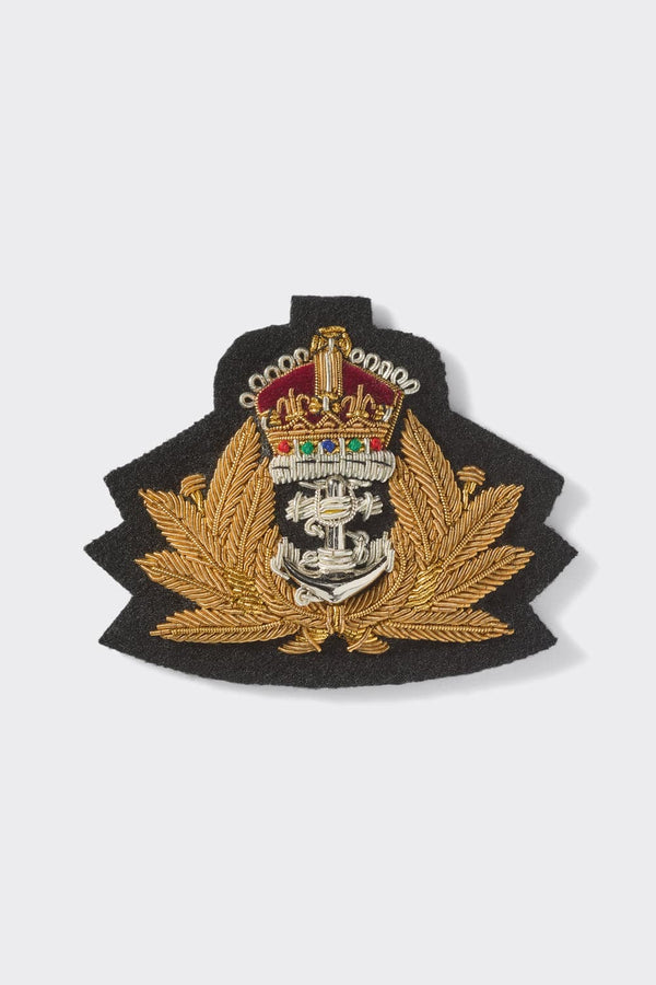 gieves & hawkes Royal Navy Beret Badge - Tudor Crown