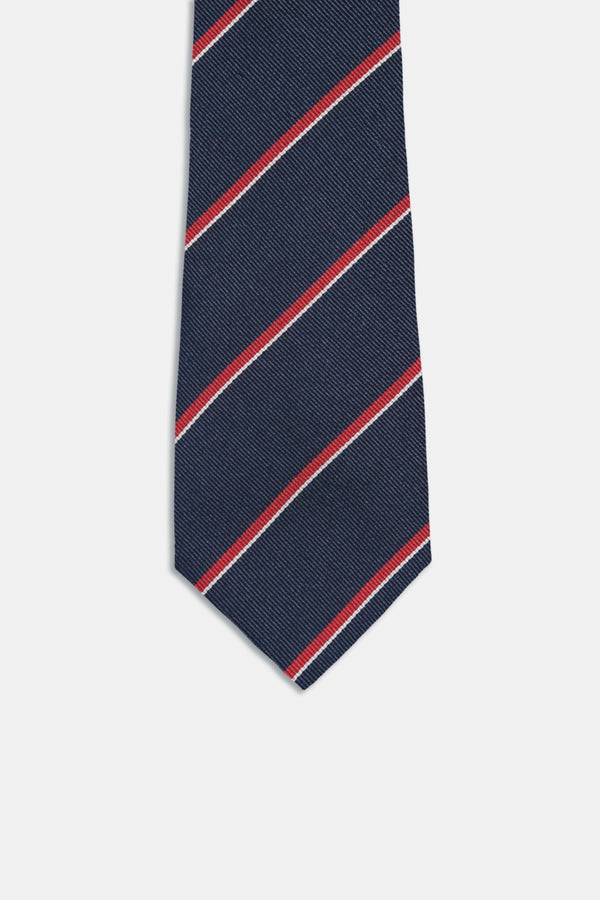 gieves & hawkes Royal Navy New Stripe Tie