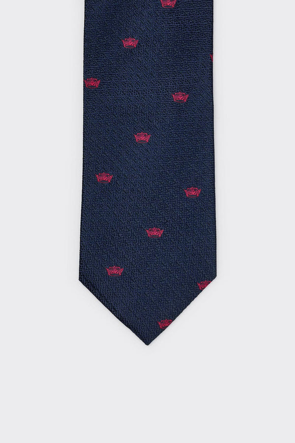 gieves & hawkes Royal Navy Red Crown Tie