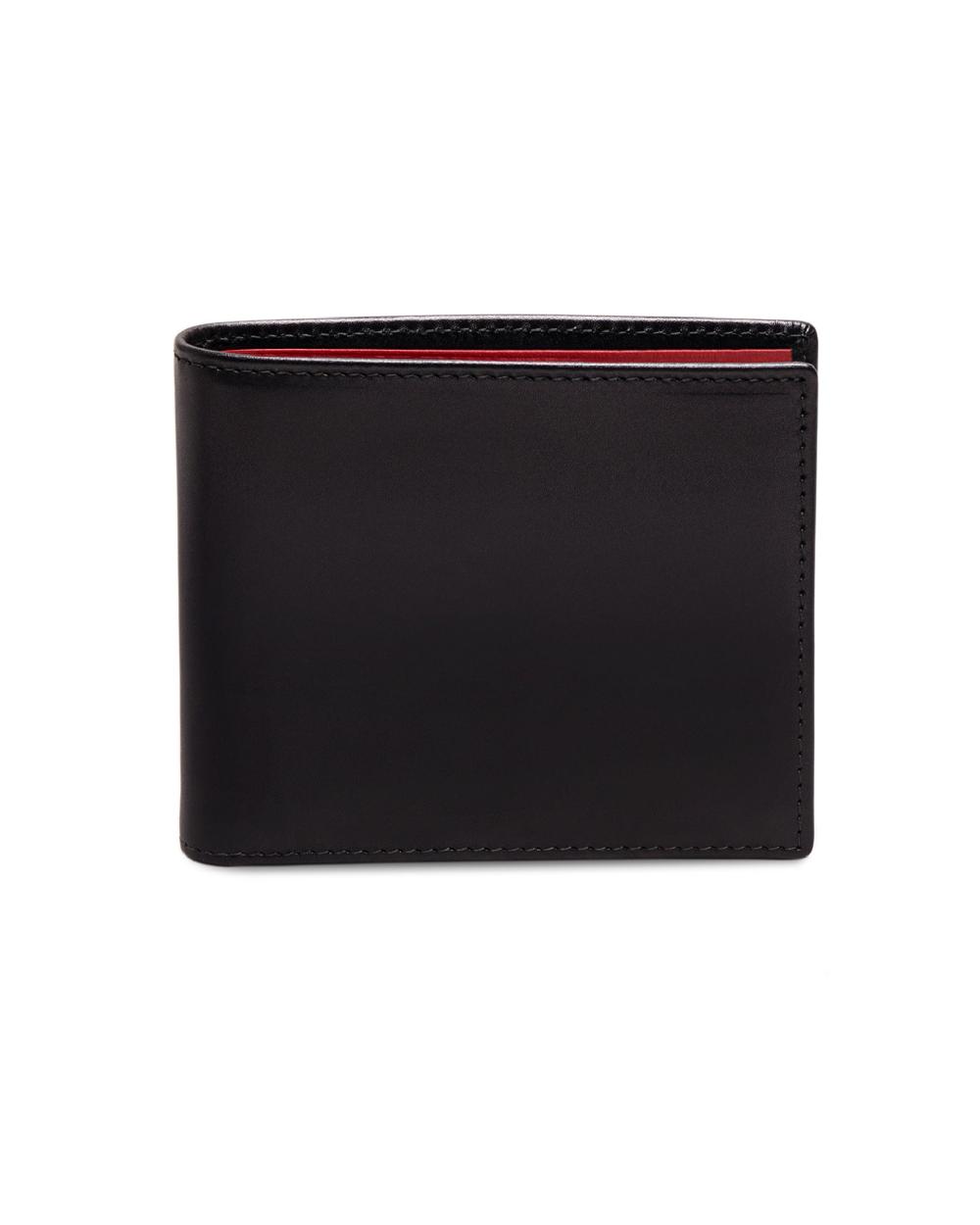 Gieves & Hawkes Sterling Billfold Wallet Red