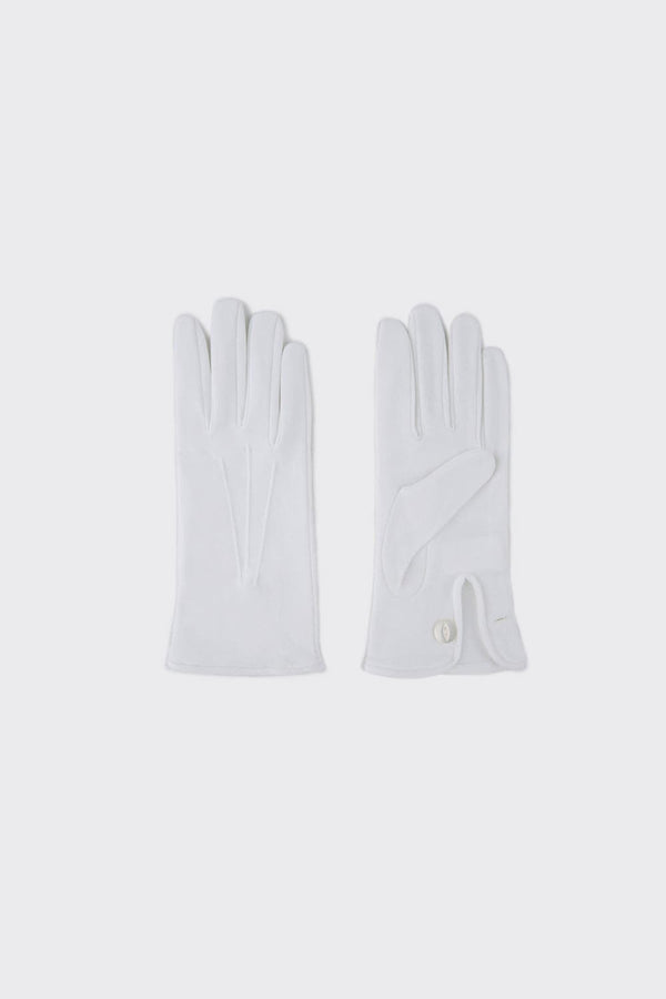 gieves & hawkes White Cotton Gloves