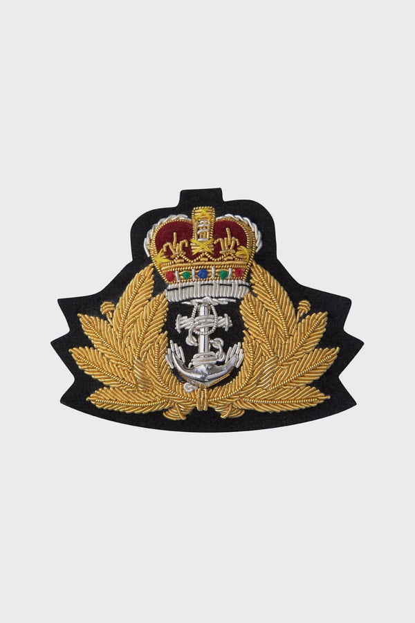 gieves & hawkes Royal Navy Beret Badge - St Edward's Crown