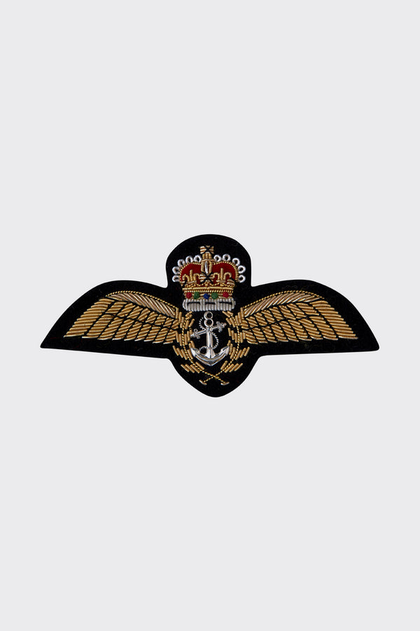 gieves & hawkes St Edward's Crown Fleet Air Arm Wings - Large