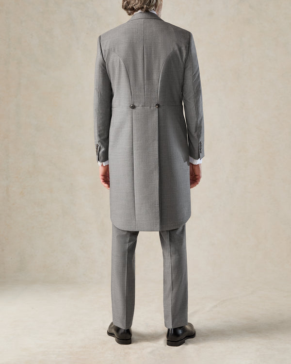 Gieves & Hawkes Torlese Single Breasted Virgin Wool Morning Suit Grey