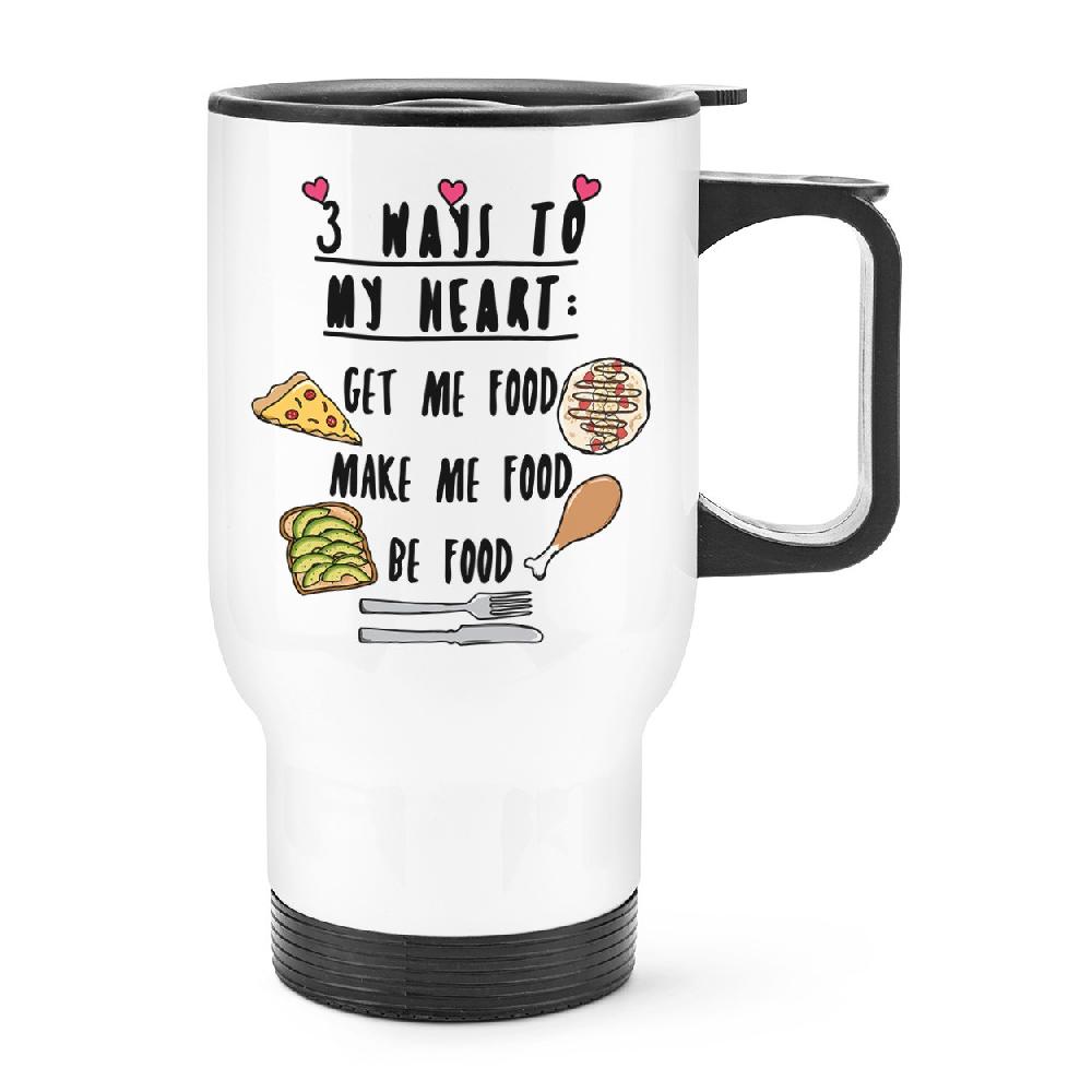 gift base 3 Ways To My Heart Travel Mug Cup With Handle