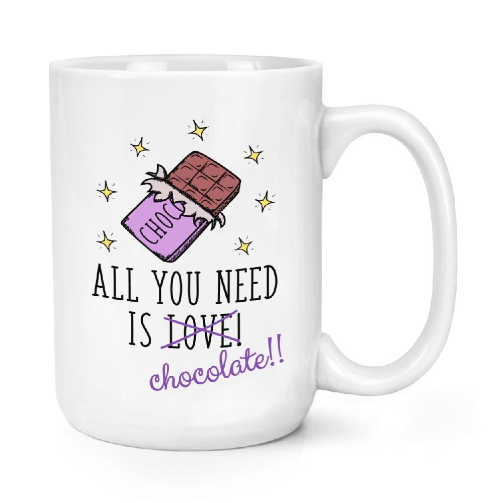 gift base All You Need Is Love Chocolate 15oz Large Mug Cup