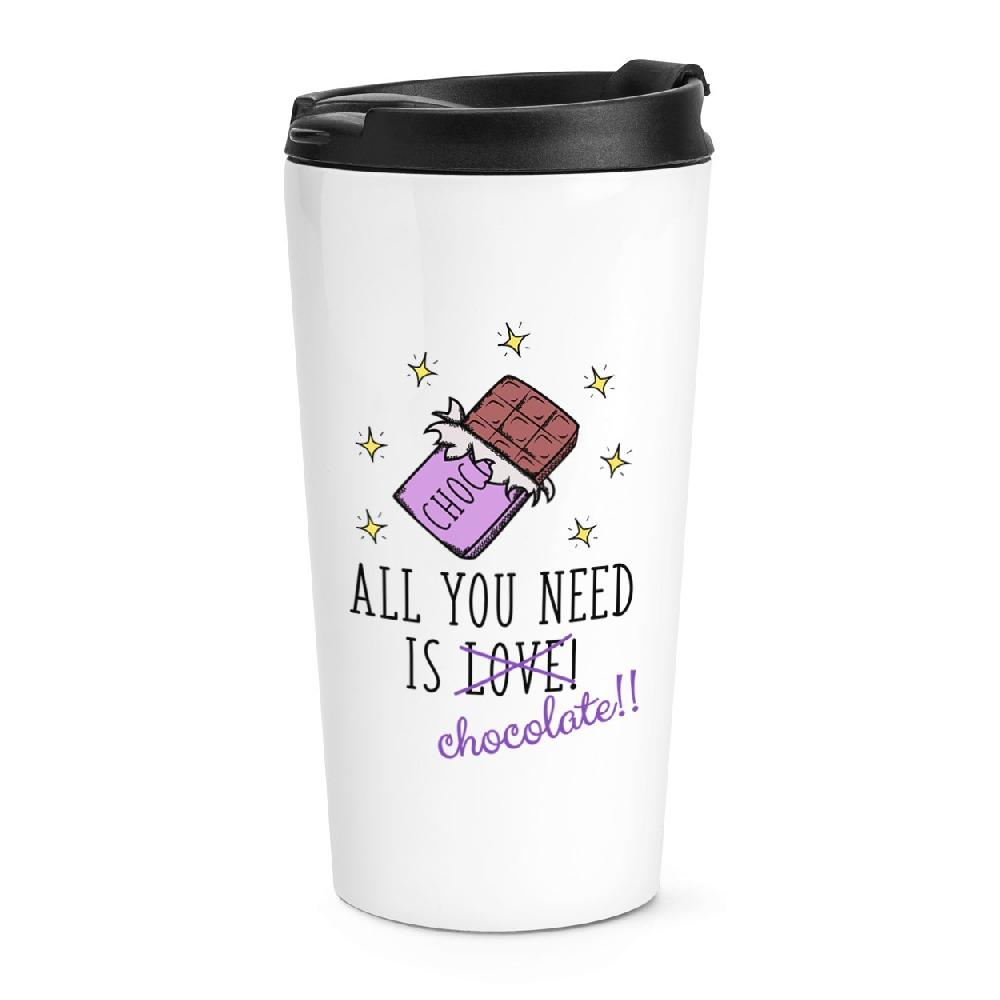 gift base All You Need Is Love Chocolate Travel Mug Cup