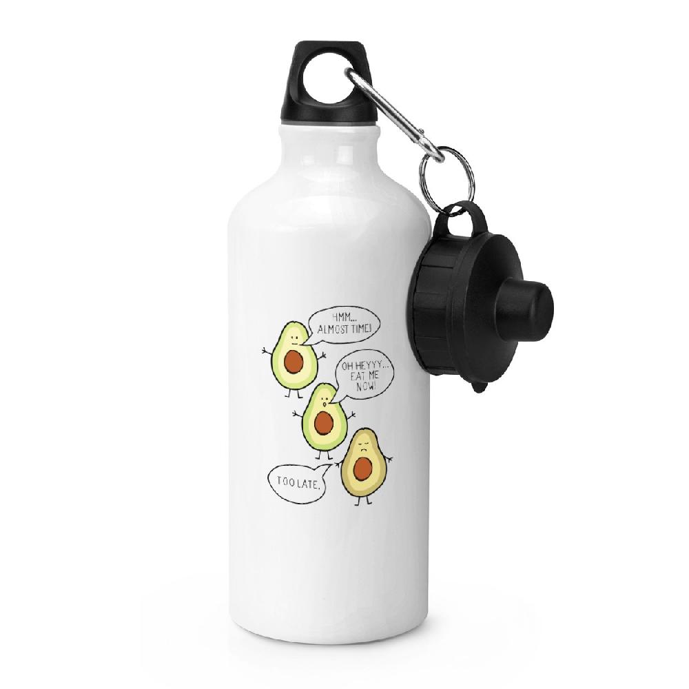 gift base Avocado Eat Me Now Too Late Sports Bottle