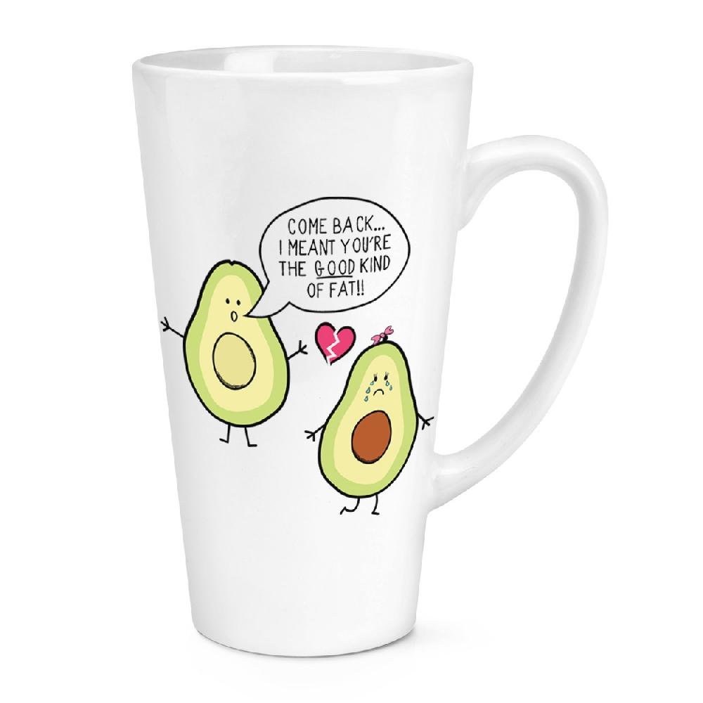 gift base Avocado The Good Kind Of Fat 17oz Large Latte Mug Cup