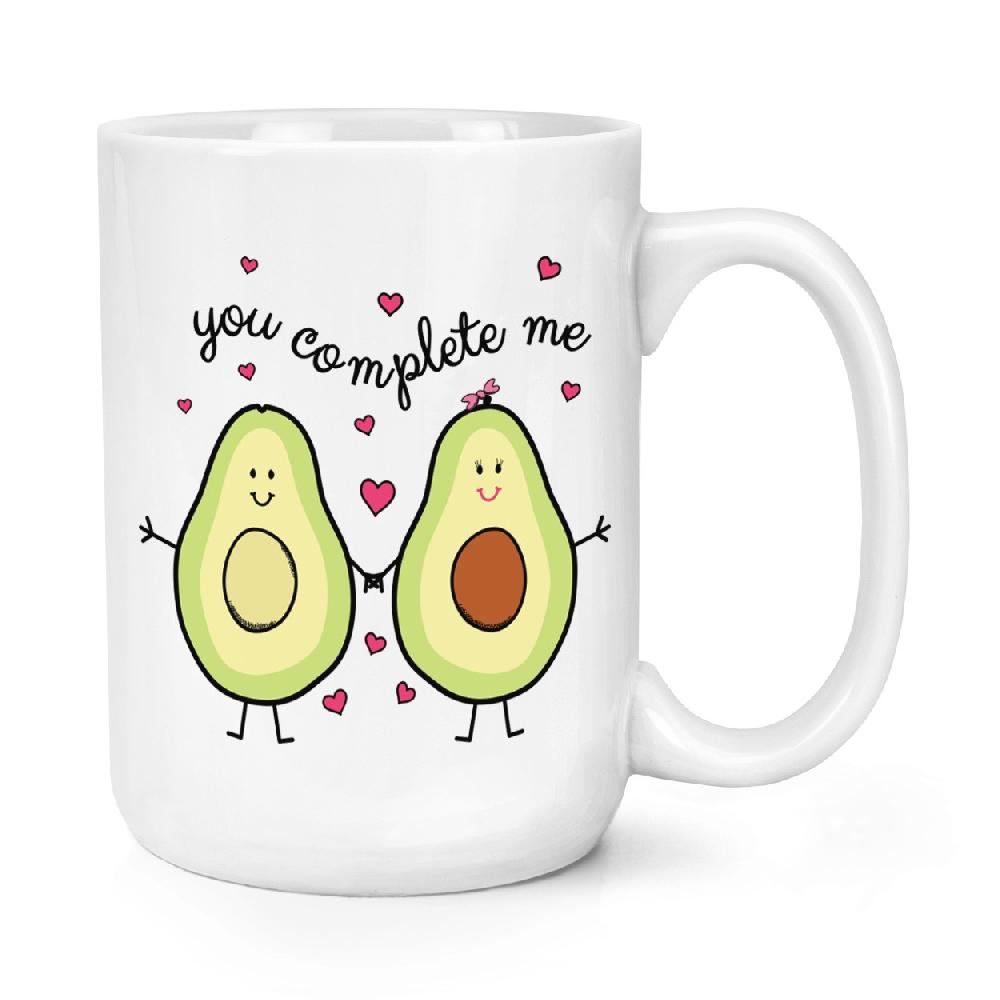 gift base Avocado You Complete Me 15oz Large Mug Cup