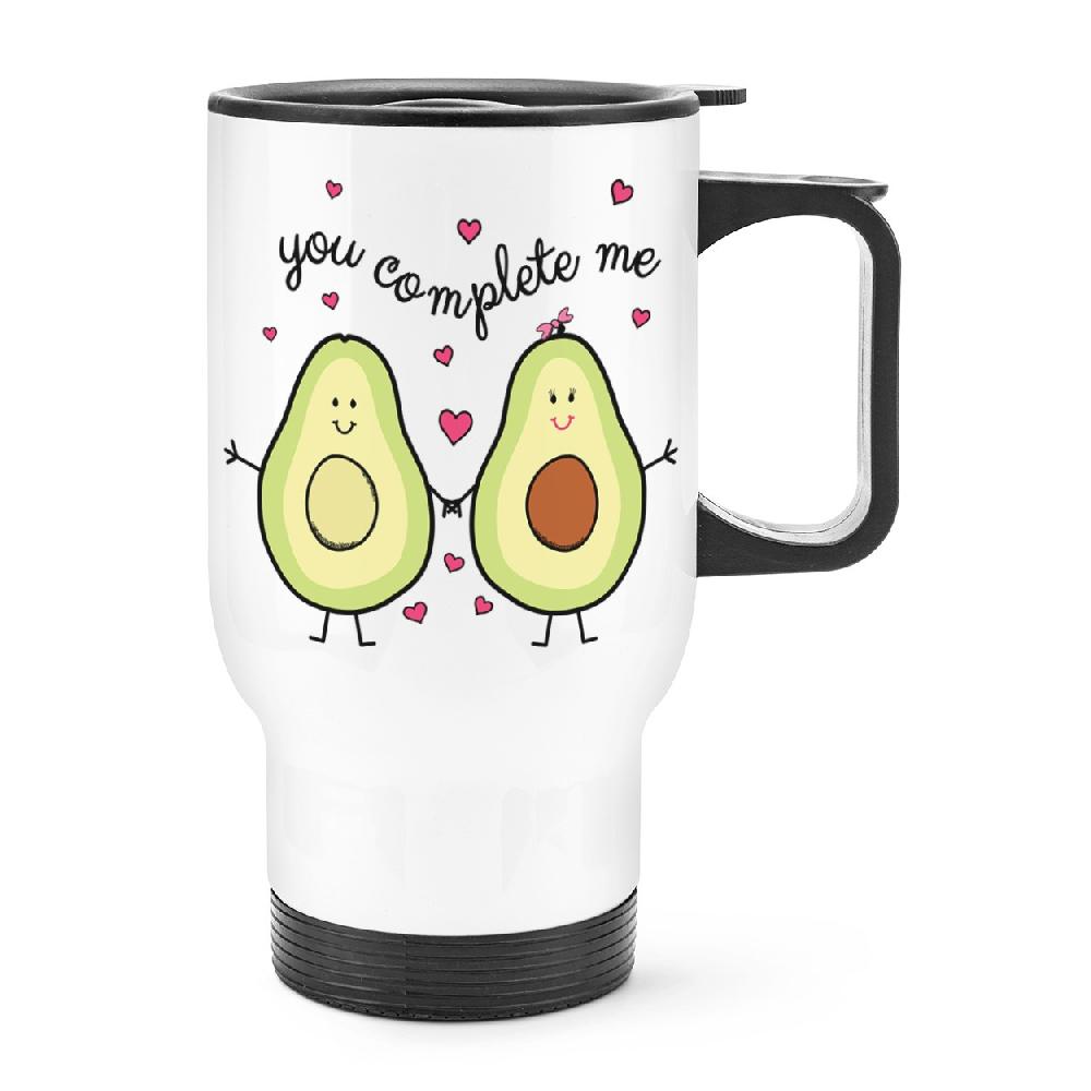 gift base Avocado You Complete Me Travel Mug Cup With Handle