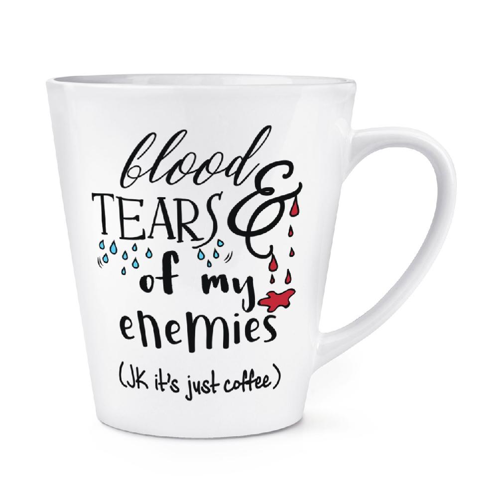 gift base Blood And Tears Of My Enemies Coffee 12oz Latte Mug Cup