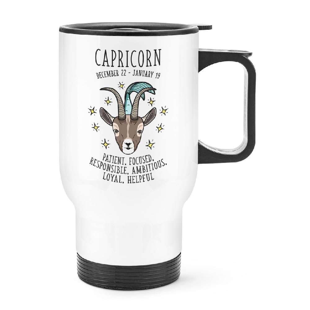 gift base Capricorn Horoscope Travel Mug Cup With Handle