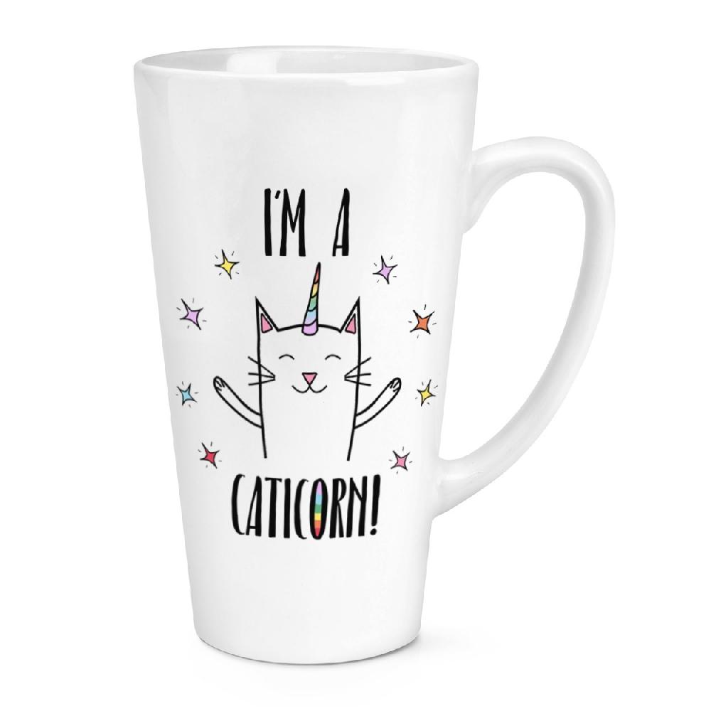 gift base Coco The Rainbow Caticorn 17oz Large Latte Mug Cup