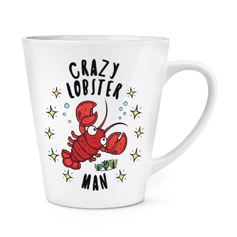 gift base Crazy Lobster Man Stars 12oz Latte Mug Cup