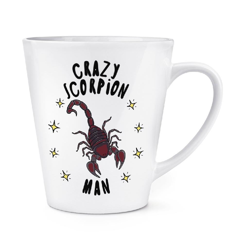 gift base Crazy Scorpion Man Stars 12oz Latte Mug Cup