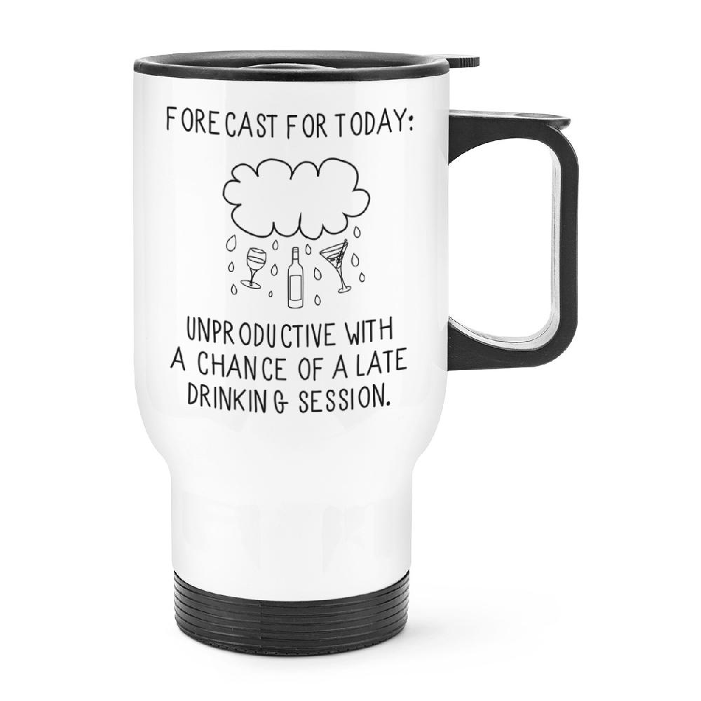gift base Forecast For Today Travel Mug Cup With Handle