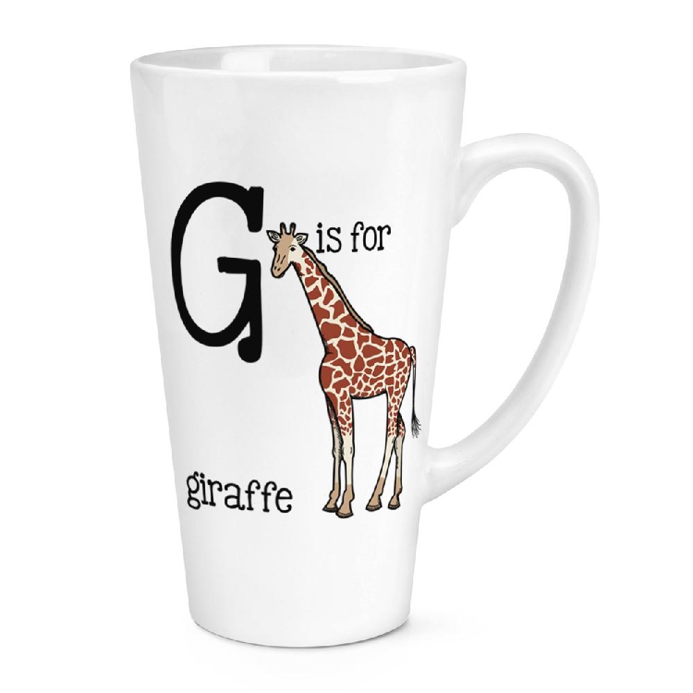 gift base G Is For Giraffe 17oz Large Latte Mug Cup