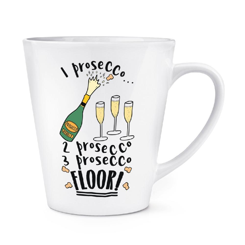gift base 1 2 3 Prosecco Floor 12oz Latte Mug Cup