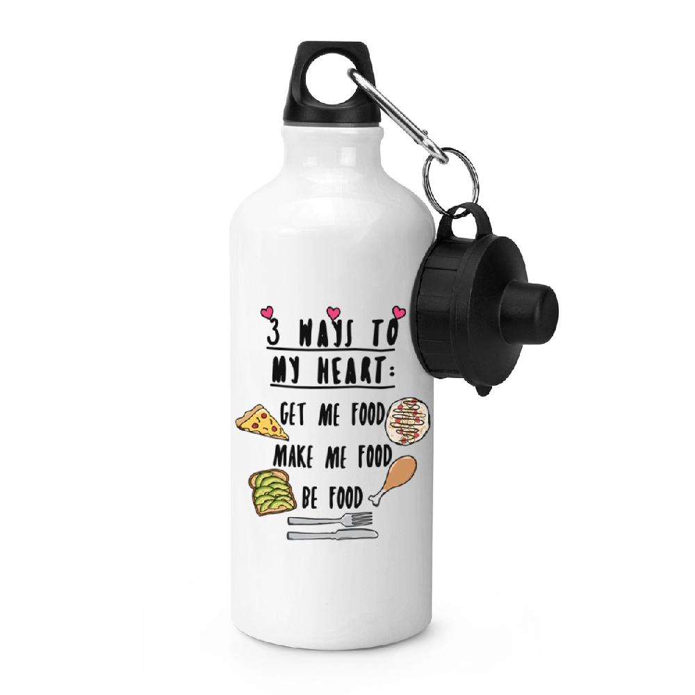 gift base 3 Ways To My Heart Sports Bottle