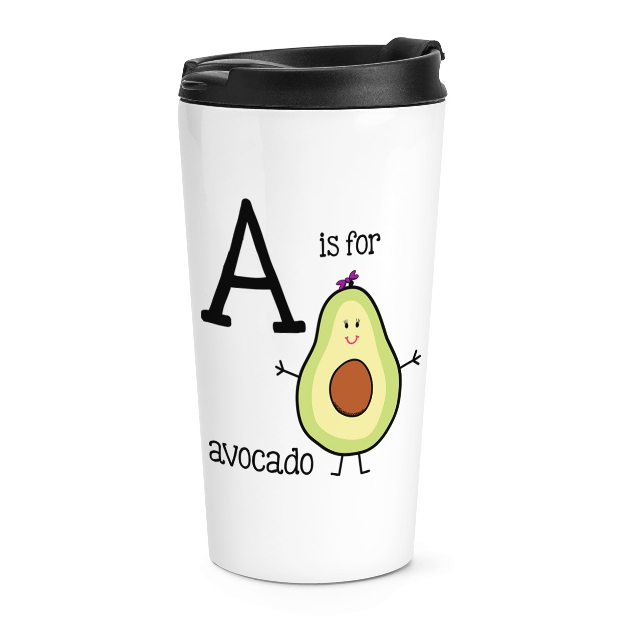 gift base A Is For Avocado Travel Mug Cup