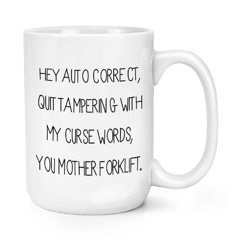 gift base Auto Correct 15oz Large Mug Cup