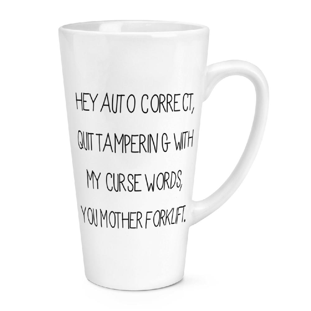 gift base Auto Correct 17oz Large Latte Mug Cup