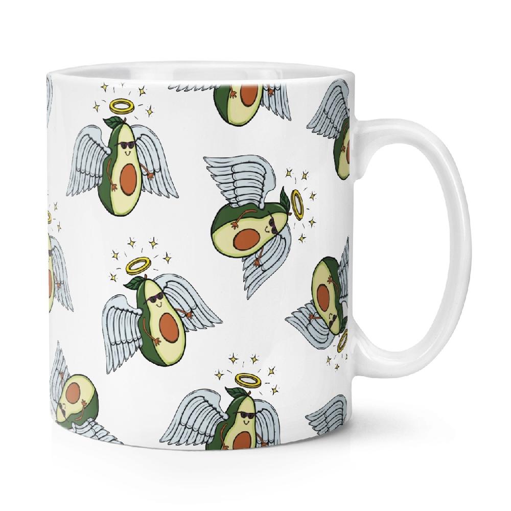 gift base Avocado Angel Pattern 10oz Mug Cup