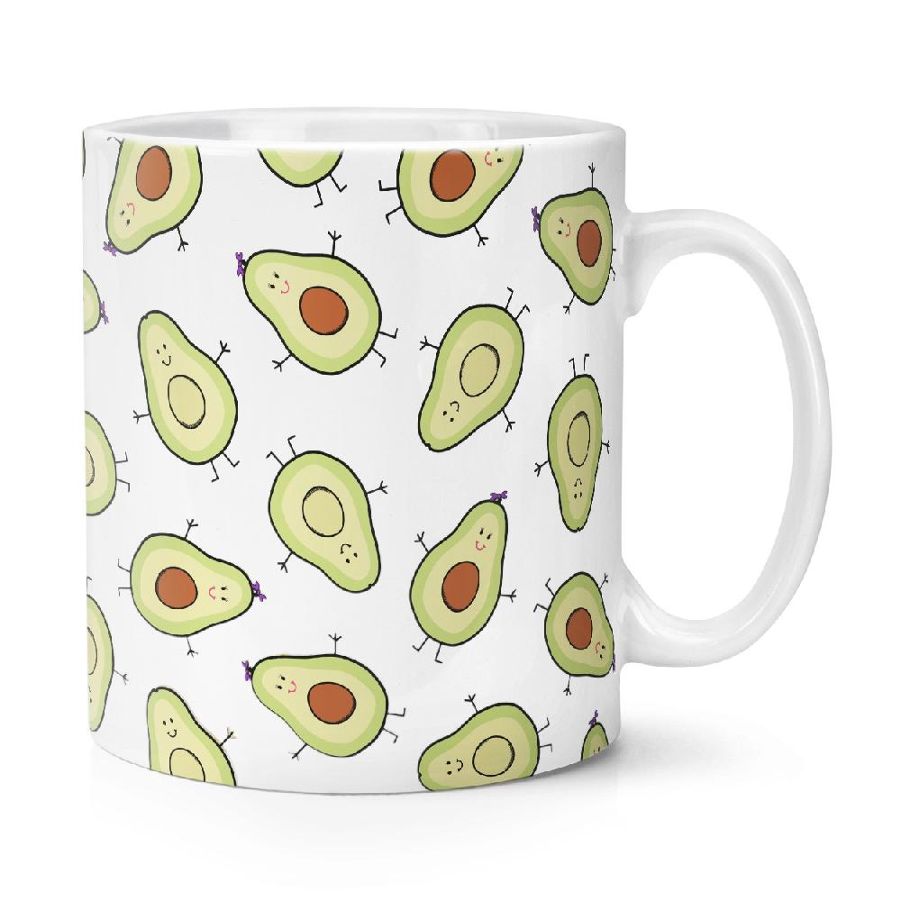 gift base Avocado Pattern 10oz Mug Cup