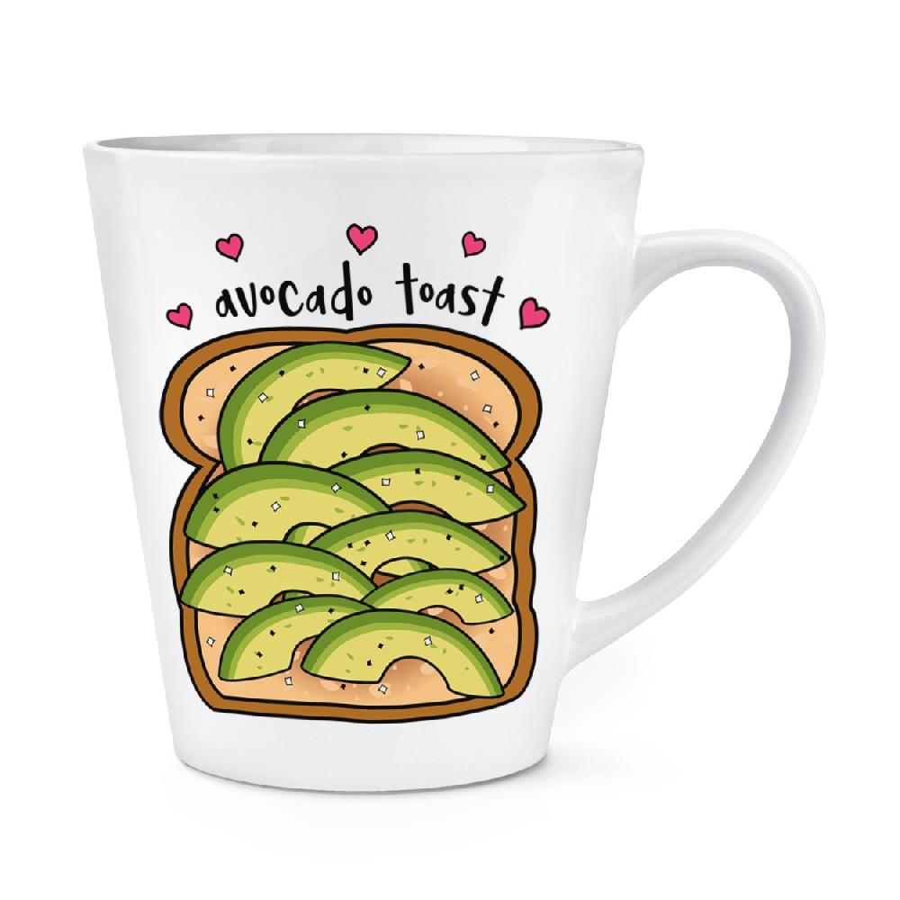 gift base Avocado Toast Sliced 12oz Latte Mug Cup