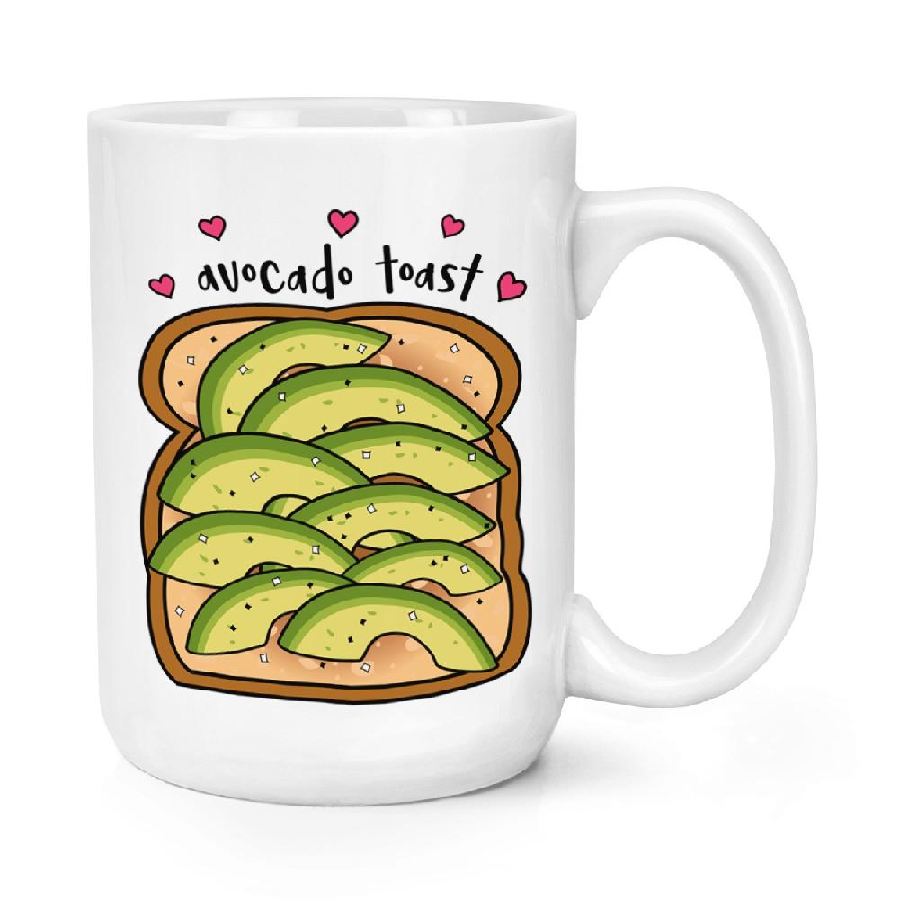 gift base Avocado Toast Sliced 15oz Large Mug Cup